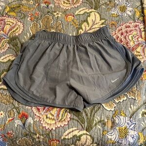 Nike Women's Athletic Gray/Blue Shorts